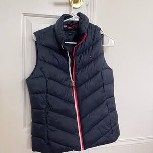 Tommy Hilfiger Women's Dark Blue Quilted Vest